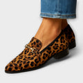 Rita | Stilig Leopardtryck Loafer