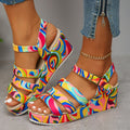 Vanessa | Stiliga Plattform Ankelrem Sandaler